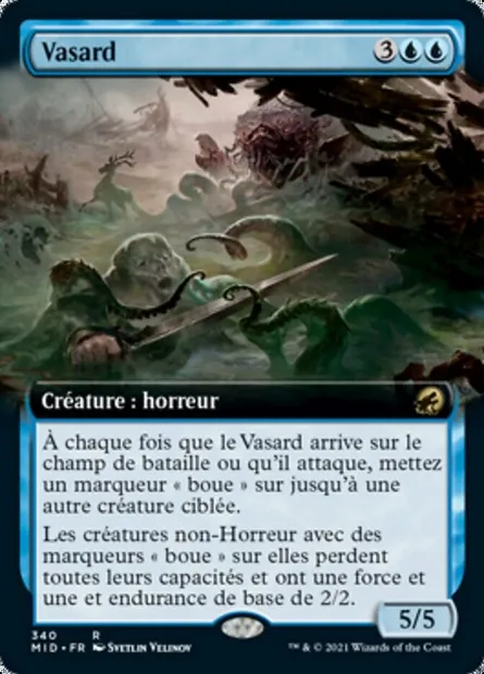 Vasard, carte Magic MID 340 — extension Innistrad : chasse de minuit