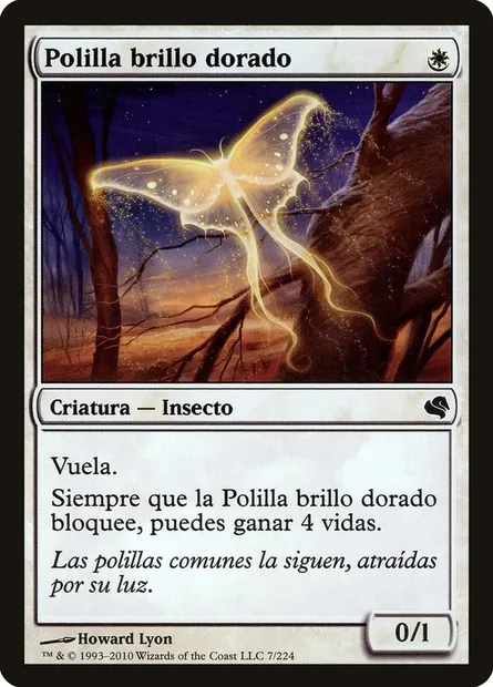 Goldenglow Moth, Magic card PS11 7 — Salvat 2011 set
