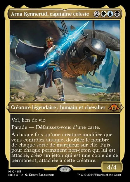 Arna Kennerüd, capitaine céleste, carte Magic MH3 485 — extension Modern Horizons 3