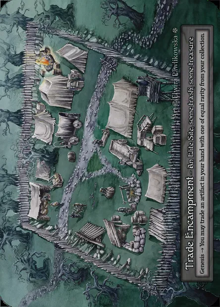 Trade Encampment, carte Sorcery GOT 439 — extension Gothic