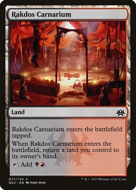 Rakdos Carnarium, Magic card GK2 77 — RNA Guild Kit set