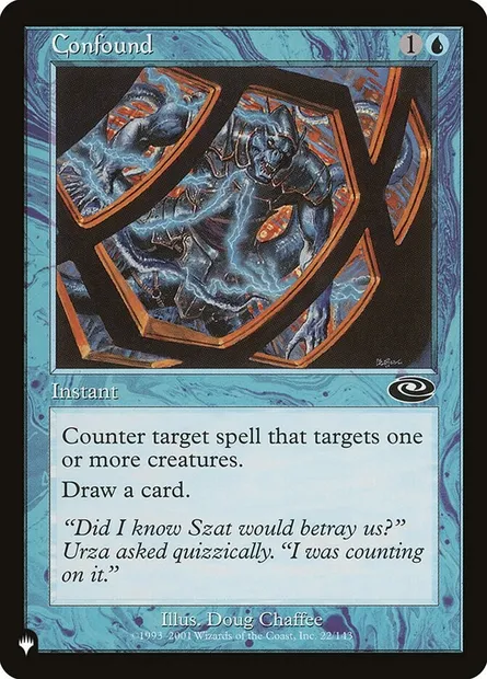 Confound, Magic card PLS 22 — The List set