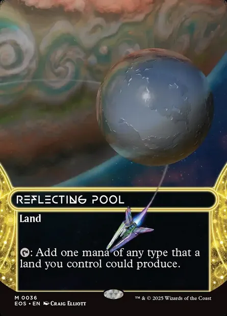 Reflecting Pool, Magic card EOS 36 — Edge of Eternities: Stellar Sights set