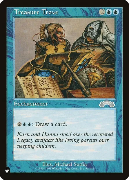 Treasure Trove, Magic card PLST EXO-50 — The List set