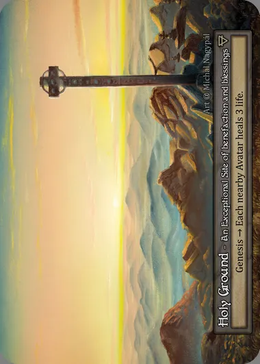 Holy Ground, Sorcery card ALP 364 — Alpha set