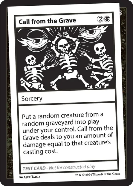 Call from the Grave, carte Magic MB2 541 — extension Mystery Booster 2