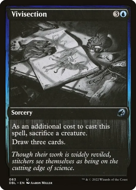 Vivisection, carte Magic DBL 83 — extension Innistrad : Double Programme