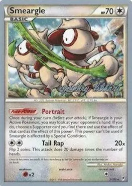 Smeargle, Pokémon card WCD12 021-2 — World Championship Decks 2012 set