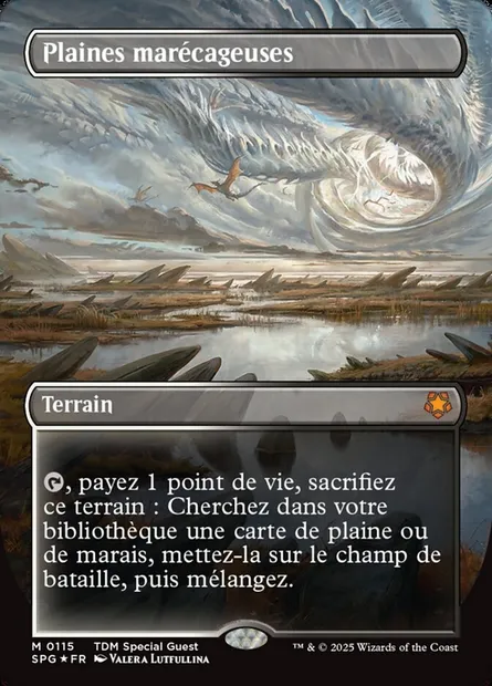 Plaines marécageuses, carte Magic SPG 115 — extension Special Guests