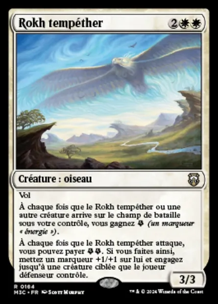 Rokh tempéther, carte Magic M3C 164 — extension Modern Horizons 3 Commander