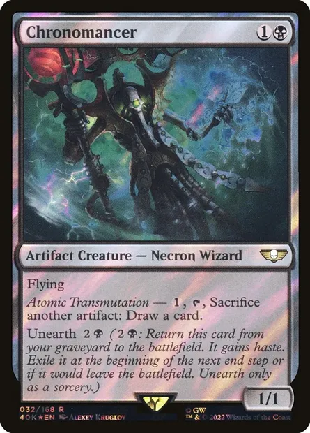 Chronomancer, Magic card 40K 32★ — Warhammer 40,000 Commander set