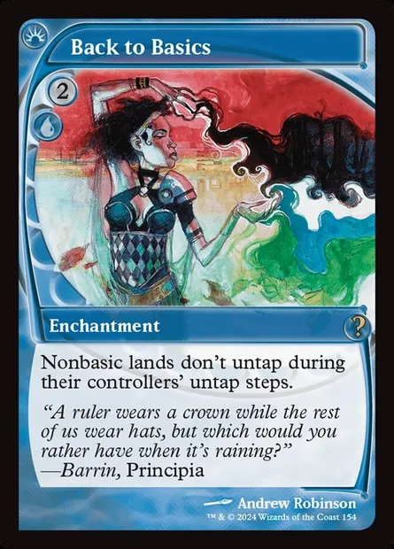 Back to Basics, Magic card MB2 154 — Mystery Booster 2 set