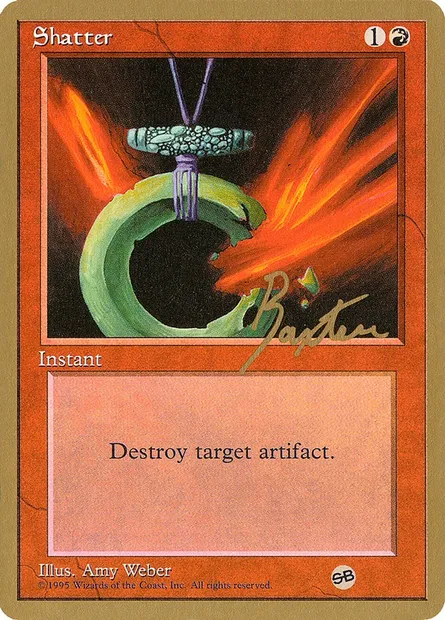 Shatter, Magic card PTC gb219sb — Pro Tour Collector Set set