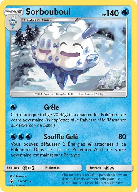 Sorbouboul, carte Pokémon GRI 35 — extension Gardiens Ascendants