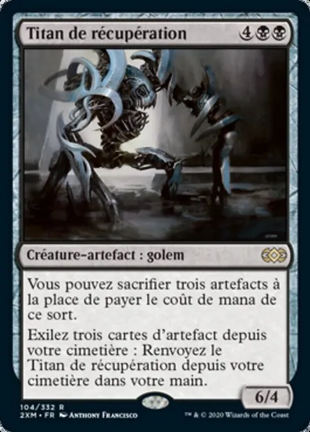 Titan de récupération, carte Magic 2XM 104 — extension Double Masters