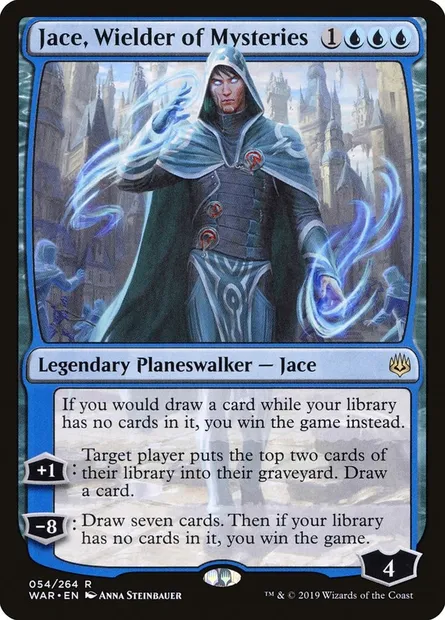 Jace, Wielder of Mysteries, Magic card WAR 54 — War of the Spark set