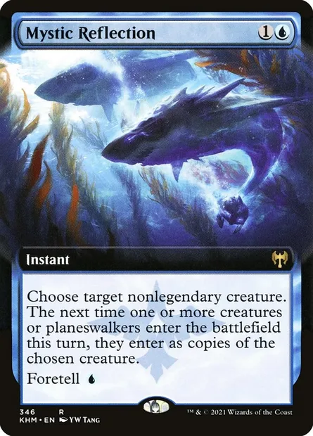 Mystic Reflection, Magic card KHM 346 — Kaldheim set