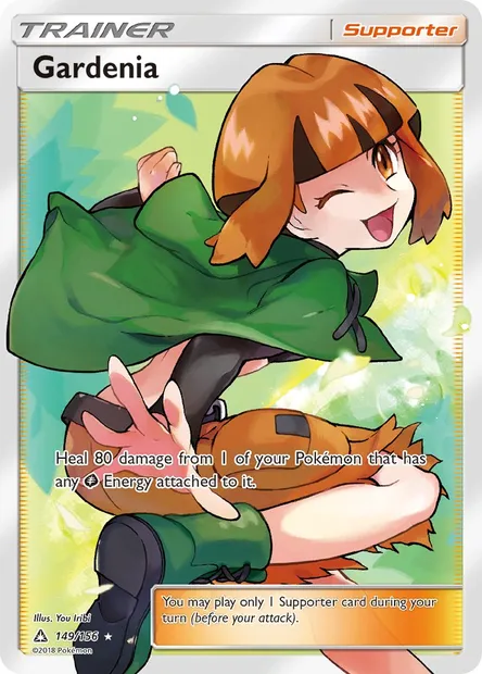 Gardenia, Pokémon card UPR 149 — Ultra Prism set
