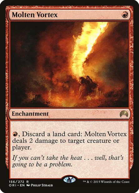 Molten Vortex, Magic card ORI 156 — Magic Origins set
