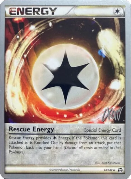 Énergie Rescousse, carte Pokémon WCD11 090-2 — extension World Championship Decks 2011