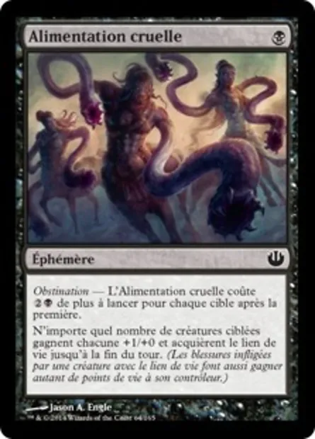 Alimentation cruelle, carte Magic JOU 64 — extension Incursion dans Nyx