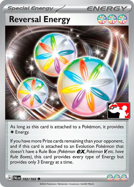Reversal Energy, Pokémon card PPS 192 — Play! Pokémon Prize Pack Series set