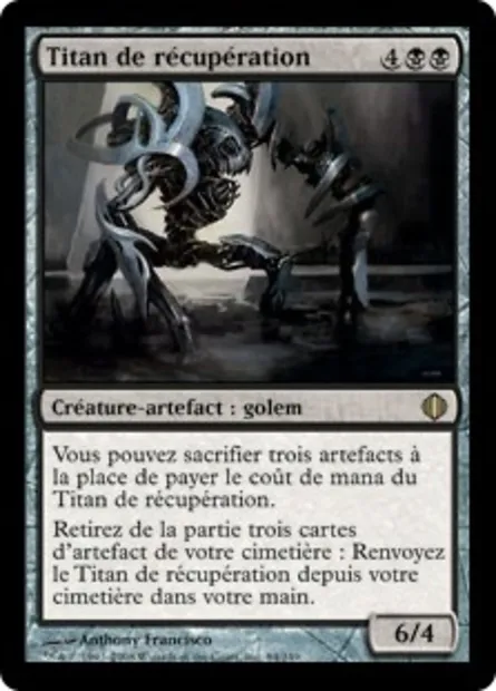 Titan de récupération, carte Magic ALA 84 — extension Les éclats d'Alara