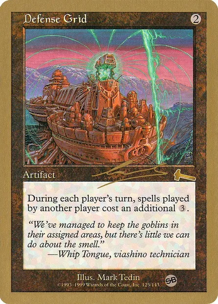 Defense Grid, Magic card WC00 nl125sb — World Championship Decks 2000 set