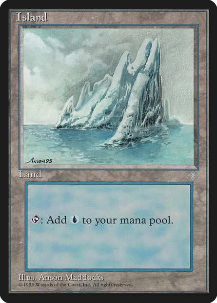 Ile, carte Magic ICE 368 — extension Ere Glaciaire