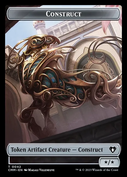 Construct, Magic card TCMM 42 — Commander Masters Tokens set