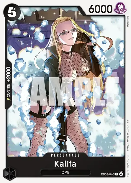 Kalifa, carte One Piece EB03-040 — extension ONE PIECE HEROINES EDITION
