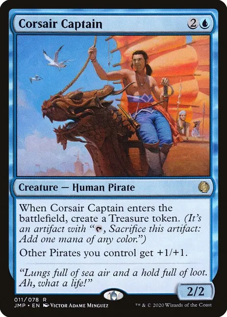 Corsair Captain, Magic card JMP 11 — Jumpstart set