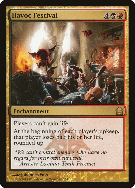 Havoc Festival, Magic card RTR 166 — Return to Ravnica set