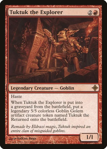 Tuktuk the Explorer, Magic card ROE 169 — Rise of the Eldrazi set