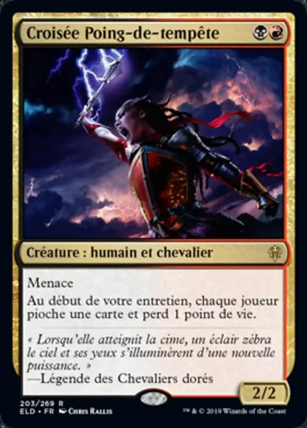 Croisée Poing-de-tempête, carte Magic ELD 203 — extension Throne of Eldraine