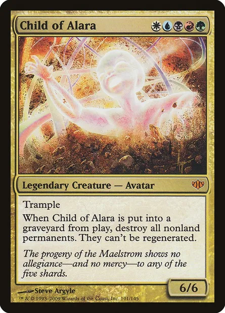 Child of Alara, Magic card CON 101 — Conflux set