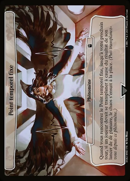 Point temporel fixe, carte Magic WHO 582 — extension Doctor Who