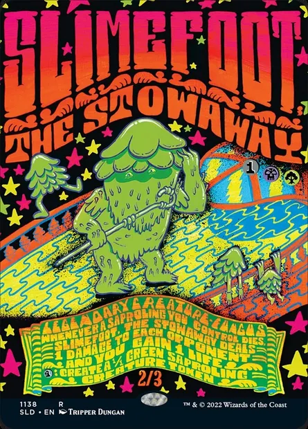 Slimefoot, the Stowaway, Magic card SLD 1138 — Secret Lair Drop set