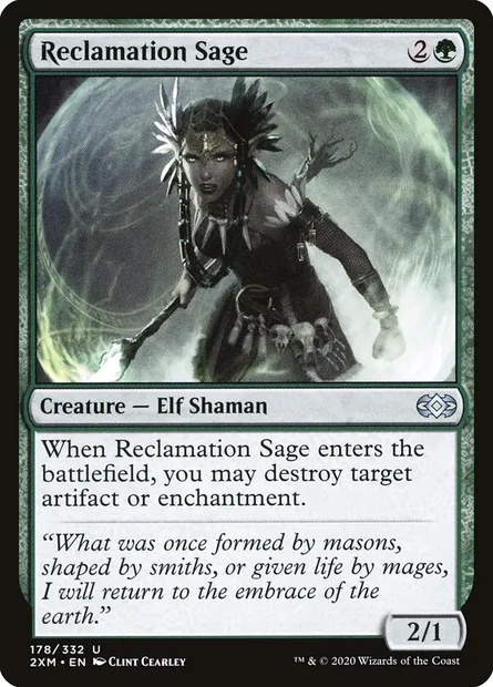 Reclamation Sage, Magic card 2XM 178 — Double Masters set