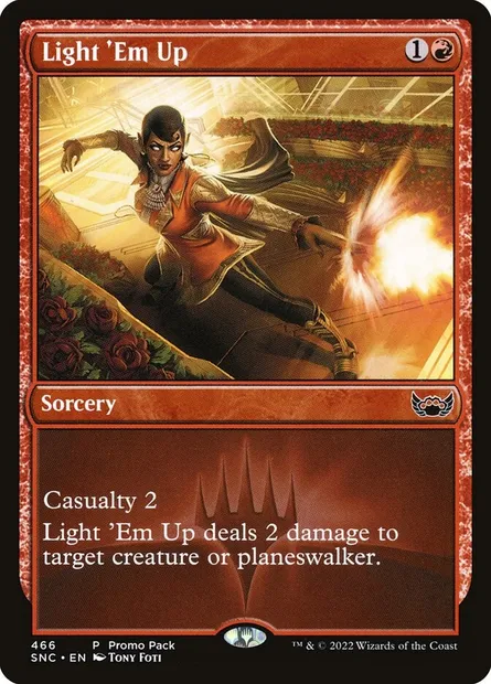 Light 'Em Up, Magic card SNC 466 — Streets of New Capenna set