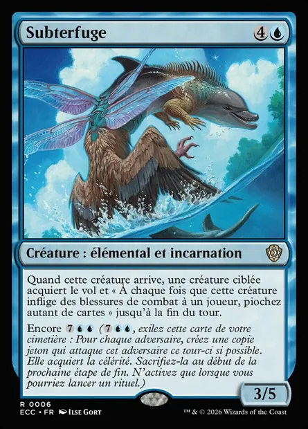 Subterfuge, carte Magic ECC 6 — extension Lorwyn Eclipsed Commander
