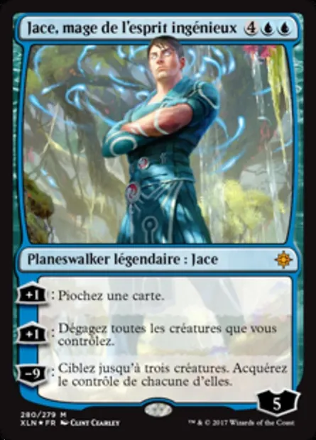 Jace, mage de l'esprit ingénieux, carte Magic XLN 280 — extension Ixalan