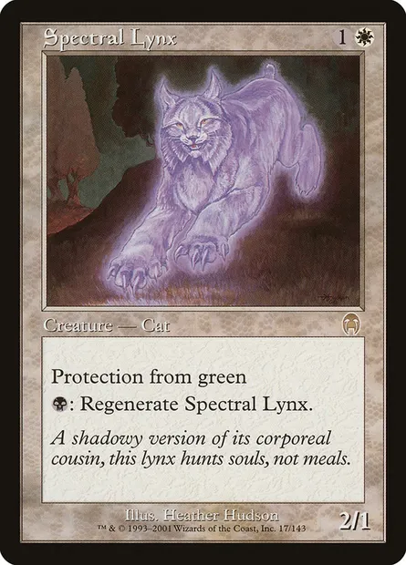 Lynx spectral, carte Magic APC 17 — extension Apocalypse