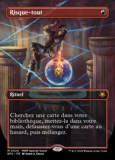 Risque-tout, carte Magic SPG 24 — extension Special Guests