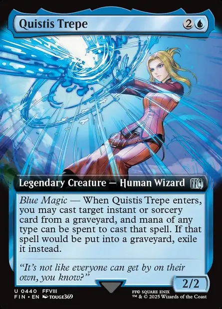 Quistis Trepe, Magic card FIN 440 — Final Fantasy set