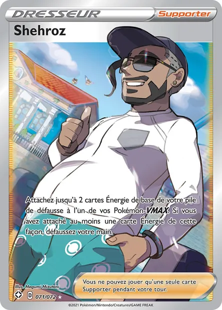 Shehroz, carte Pokémon SHF 71 — extension Destinées Radieuses