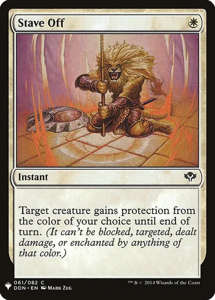 Conjuration, carte Magic PLST DDN-61 — extension The List