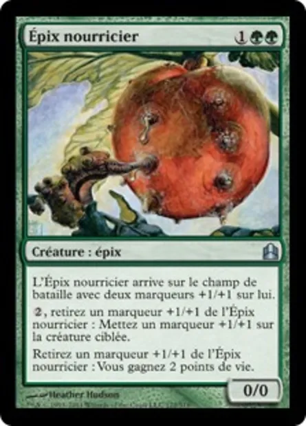 Épix nourricier, carte Magic CMD 172 — extension Commander 2011