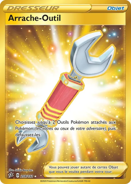 Arrache-Outil, carte Pokémon RCL 208 — extension Clash des Rebelles