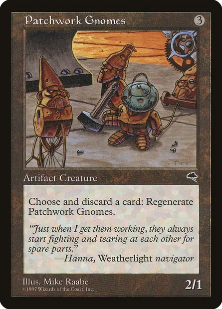 Patchwork Gnomes, Magic card TMP 299 — Tempest set